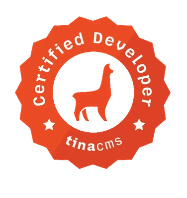 TinaCMS Certified Developer